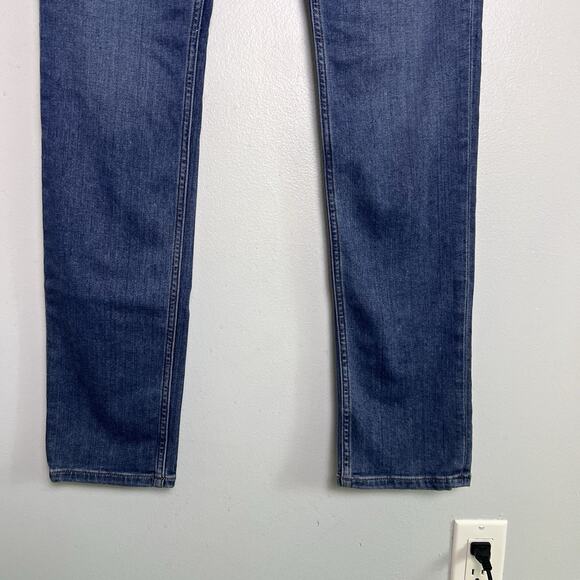 Paige Womens Lennox Jeans Sz 29 Slim Fit Denim Blue Stretch - Picture 3 of 12